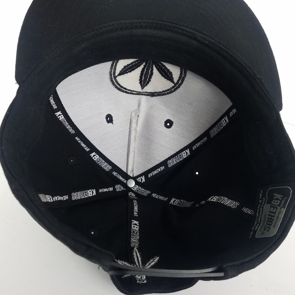 KBETHOS 420 Snapback Hat Cap Black - Picture 7 of 8